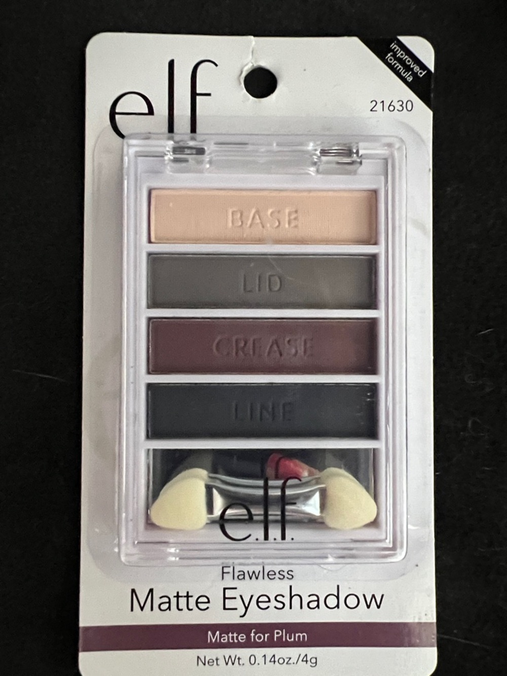 NIP Flawless Matte Eyeshadow Palette - Matte for Plum 21630